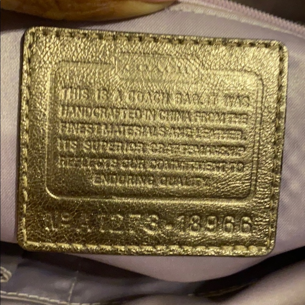 Authentic Coach bag - Picture 6 of 9